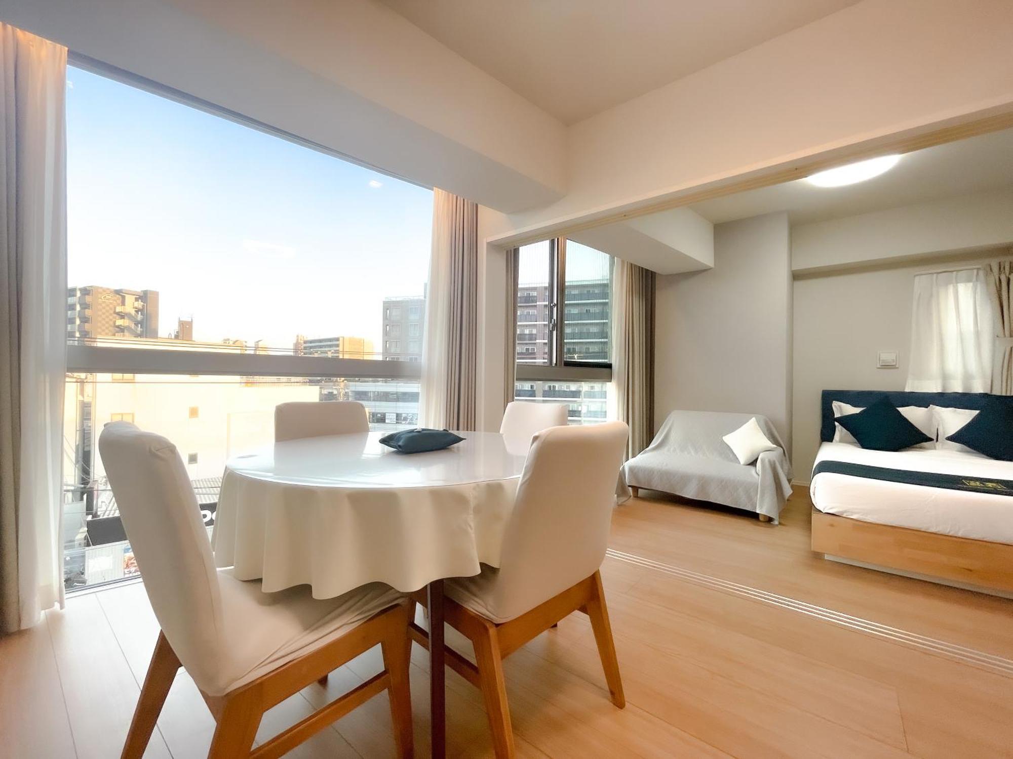 Shinkou House Ue Lägenhet Osaka Exteriör bild